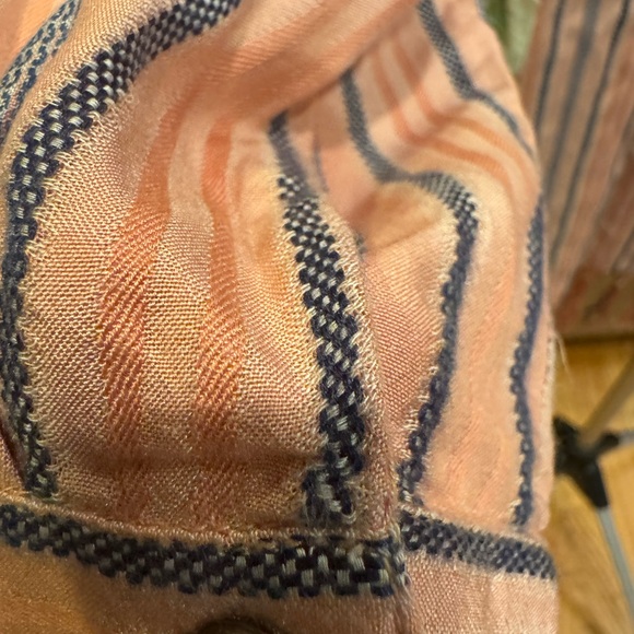 Aratta Pink and Blue Embroidered Blouse - Picture 9 of 9